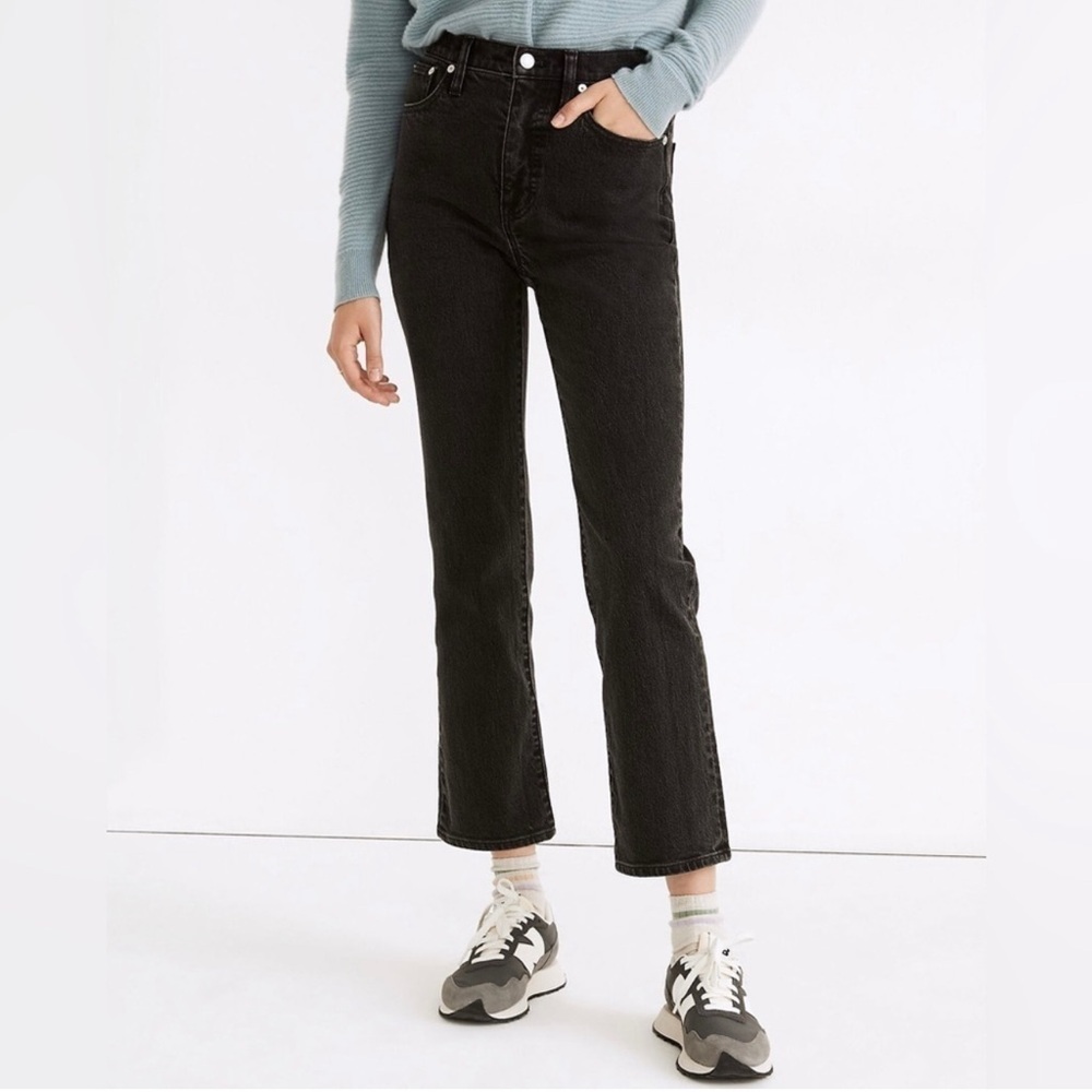 Madewell Slim Demi-Boot Black Women's Jeans Size 29